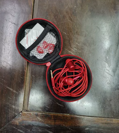 3.5mm 有线耳机 圈铁耳机  编织耳机...