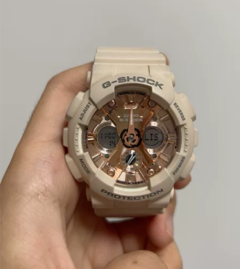卡西欧樱花粉g-shock 正品可验 不是...