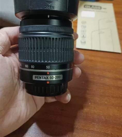 宾得镜头DAL50-200，成色9成，镜片...