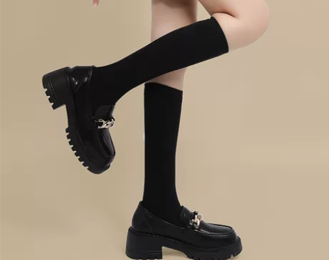 大东厚底松糕乐福鞋女春夏2022年高跟玛丽...