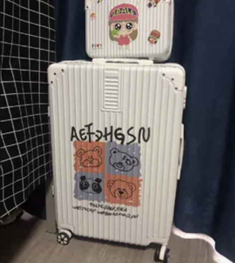 行李箱女ins网红新款潮拉杆箱万向轮20小...