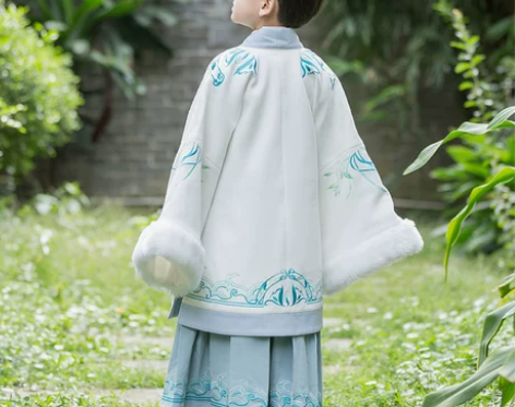 汉家小童原创儿童汉服清风赋男童礼服冬装加厚...