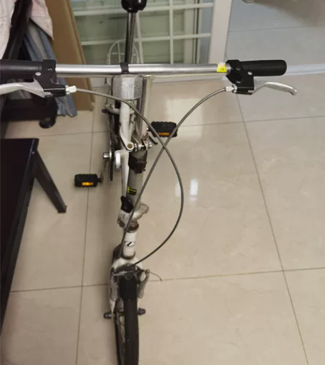 雷克萨斯折叠自行车，买山地车了旧车用不上，...