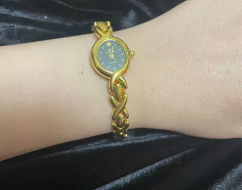 中古风格天王手表，瑞士机芯状态贼好，表盘表...