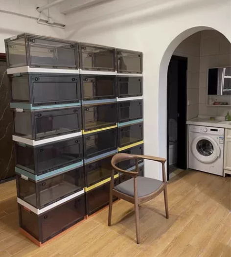 清清清，白菜价清折叠收纳箱家用折叠塑料透明...