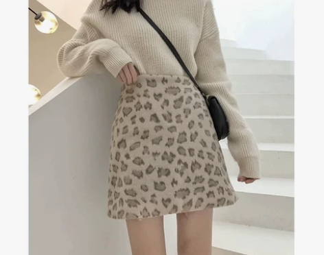 复古港味韩版百搭a字裙女秋冬新款包臀裙显瘦...