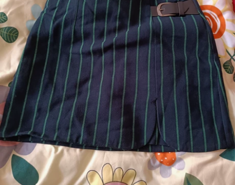 外贸包臀裙软妹皮扣 全新