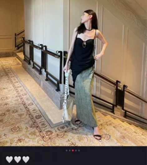 PEPPERMIER 修身牛仔铅笔裙 超级...