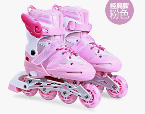 贵派仕 正品溜冰鞋成人轮滑鞋儿童全套装滑冰...