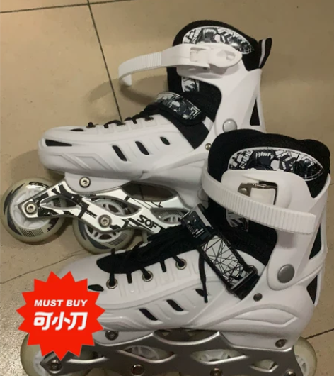 溜冰鞋 35-40可穿 96新 可小刀  ...