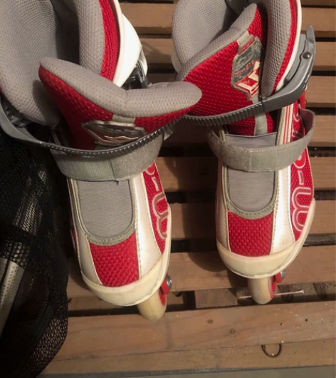 正品新款米高溜冰鞋儿童全套装zt0滑冰鞋可...