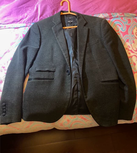 七星 seven stars男士毛呢西装外...