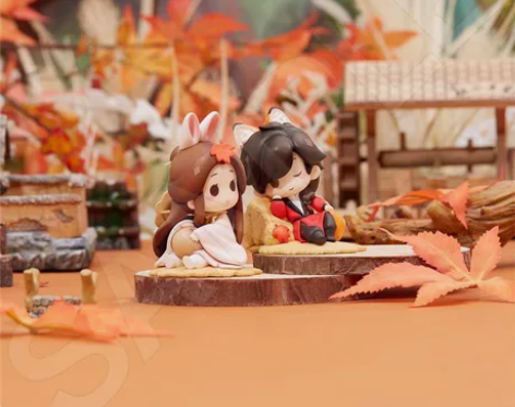 天官赐福 盒蛋Q版手办 相遇款 花花跟怜怜...
