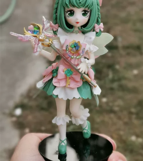 王者荣耀 瑶黏土手办礼物定制 接单价格Q版...