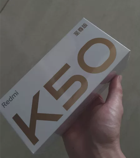 红米k50至尊 黑 12+256 全新未拆...