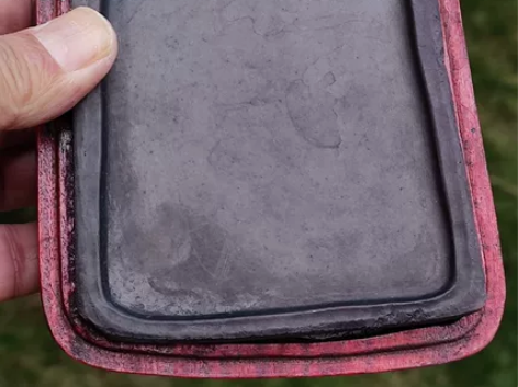 日本回流砚台,日本回流端砚,出口老物,红木...