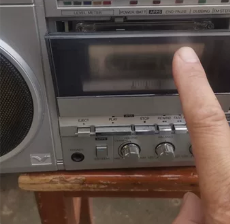 夏普GF530立体声双卡四波段收录音机,尊...