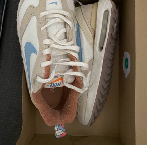 耐克子弹头运动鞋38码，购于万象城店，发票...