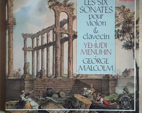 巴赫小提琴和大键琴奏鸣曲，全曲2LP盒装，...