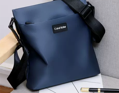 新款牛津布单肩包男迷彩尼龙斜挎包男士帆布背...