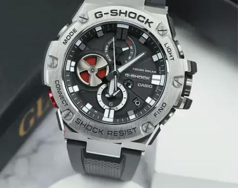 卡西欧 钢铁之心g-shock太阳能蓝牙运