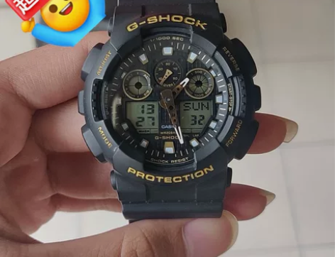 正品卡西欧GA-100GBX，成色及磨损程...