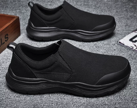 软底休闲大码帆布鞋厚底透气冬季45码一脚蹬...