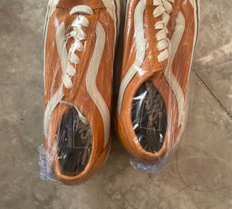 vans style 36F 桔色陈伟霆同...