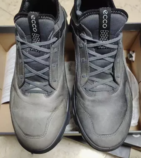 正品ecco爱步41码男鞋休闲运动健步鞋 ...