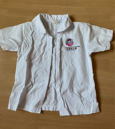 汕头正雅幼儿园校服，上衣，短袖，6码，九成...