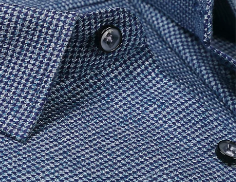 男士纯棉磨毛衬衫男长袖中年休闲爸爸全棉加厚...