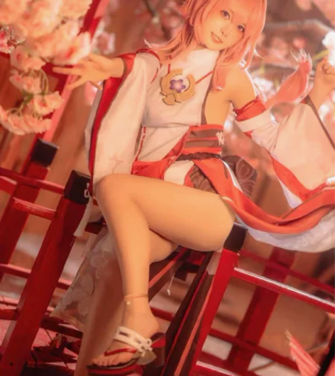 【预售1.29可发】和顺动漫八重神子cos...