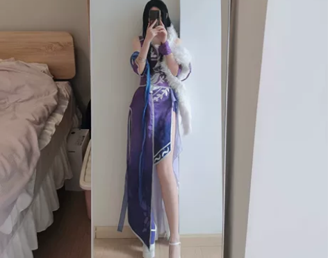 悠窝窝家剑网三霸刀柳夕四小姐cos服M码，...