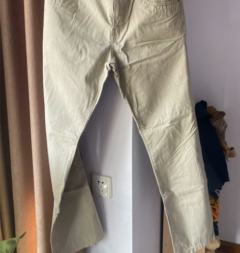 杰克琼斯男款休闲裤2条 九成新 时尚又实用...