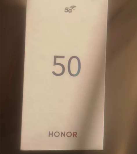 荣耀50    8+256手机夏日琥珀色，...