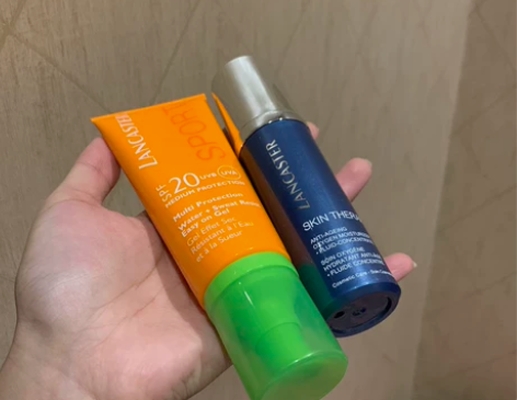 全新兰嘉丝汀 隔离防晒正装 两支一起50 ...