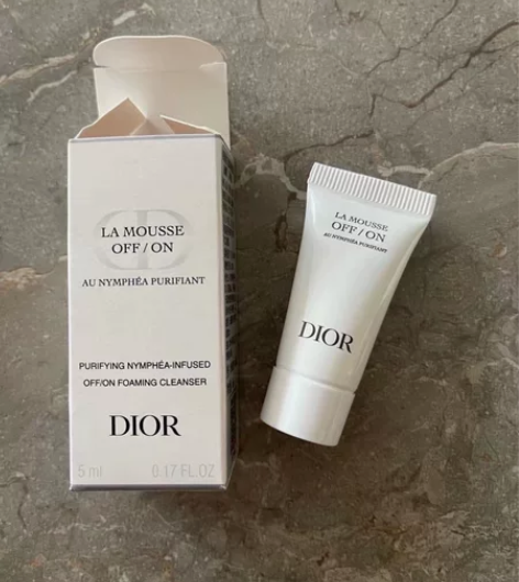 dior新品睡莲洁面对标山茶花   试用5...