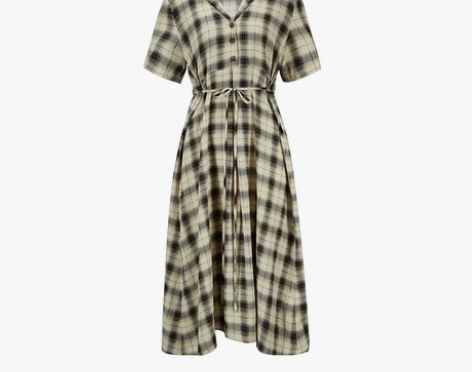 ?damostudio夏日新品 时髦复古西...