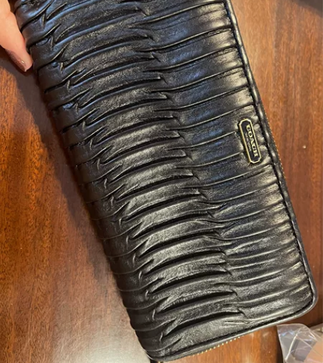 coach 长款女士钱包 黑色 20cm＊...
