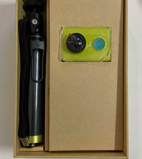 小蚁运动相机 全新仅拆 丛林绿 仅拆封 未...