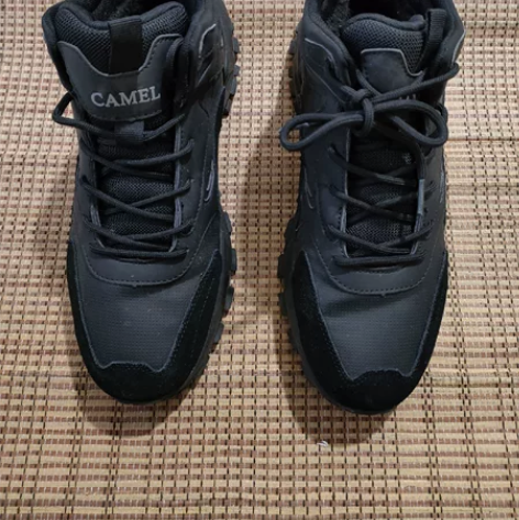 43码骆驼棉运动鞋二手男鞋 鞋子正品 无开...