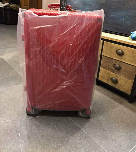 尚层 红色旅行箱 26寸 开箱后闲置,可...