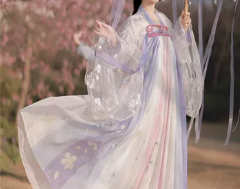 ?【樱洛】茗月萱齐胸襦裙套装汉服女刺绣正品...