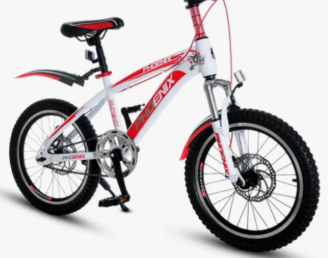 凤凰儿童自行车18自行车，自用，功能全部正...