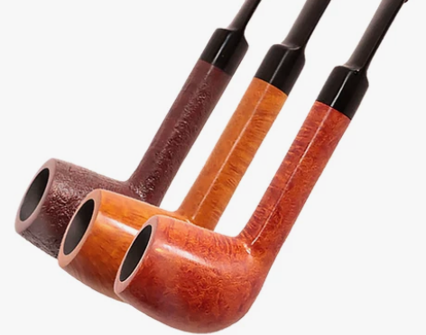 意大利进口实木石楠木根烟斗经典撞球式便携男...