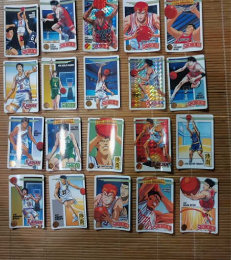 34枚灌篮高手卡一起出， 感兴趣的话点“我...