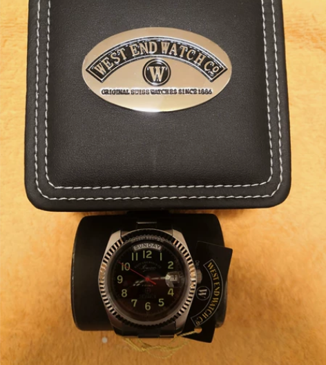 瑞士瓦时针经典军表，ETA2836自动机芯...