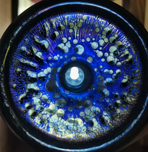 建盏非遗传承人之国陶大师全祖福曜变建盏，尊...