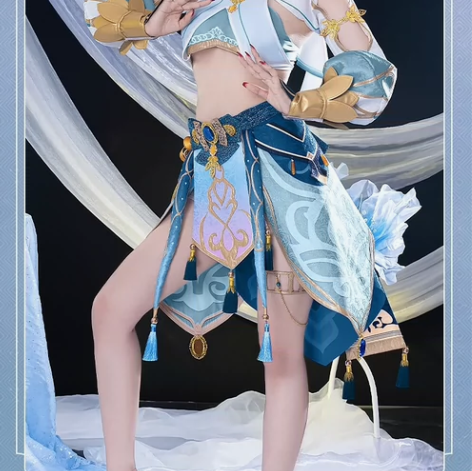 三町目妮露 m码衣服发饰，发光神之眼，蓝色...