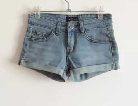 韦斯特伍德牛仔短裤女 热裤 修身短裤 xs...
